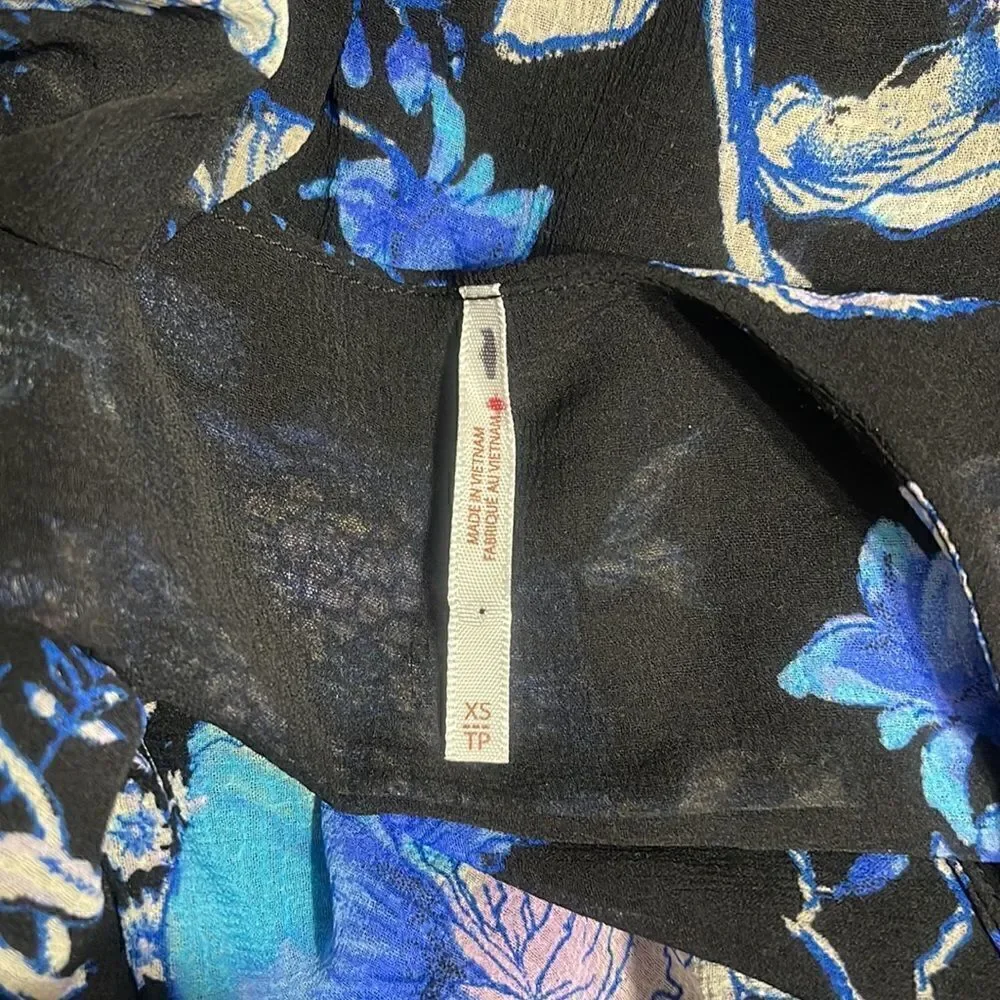 Free People Cherry Blossom Mini Dress Size XS